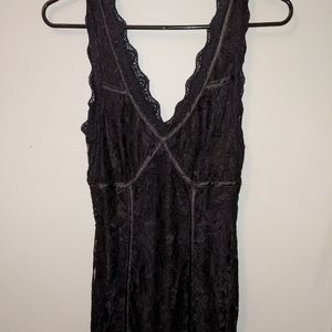 Lace Black Dress